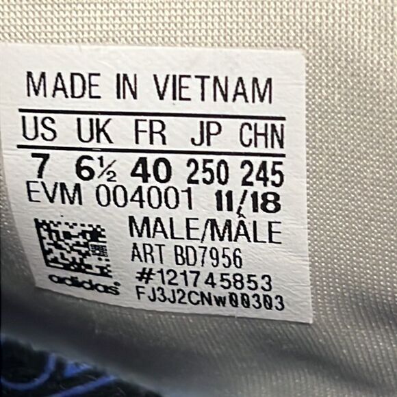 🔥 ADIDAS bd7956 Nite Night Jogger - Mens Sz 7 Grey Orange - EXCELLENT Condition - Picture 11 of 11